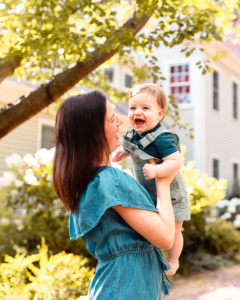 candid, natural family photographer in Wrentham ma