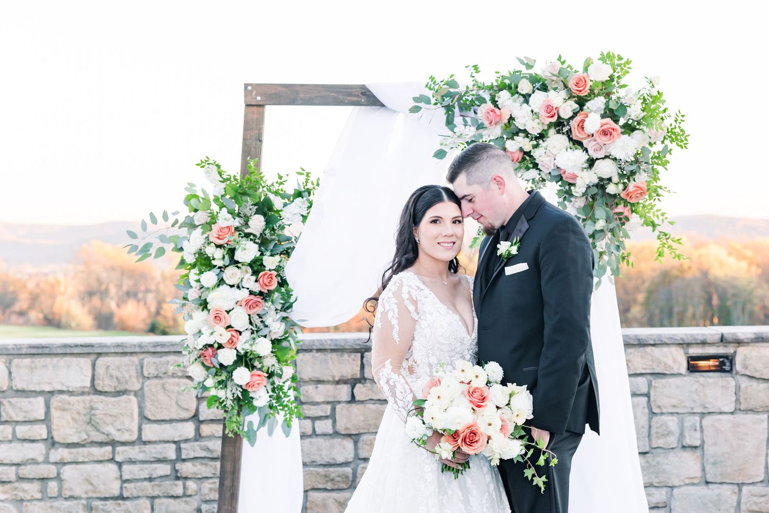 Lehigh Valley Wedding Photographer at The View at Morgan Hill Fall Wedding