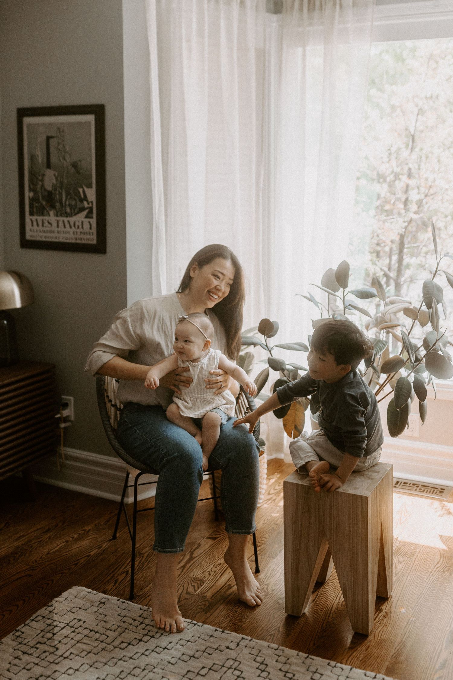 family toronto home session photography leaside