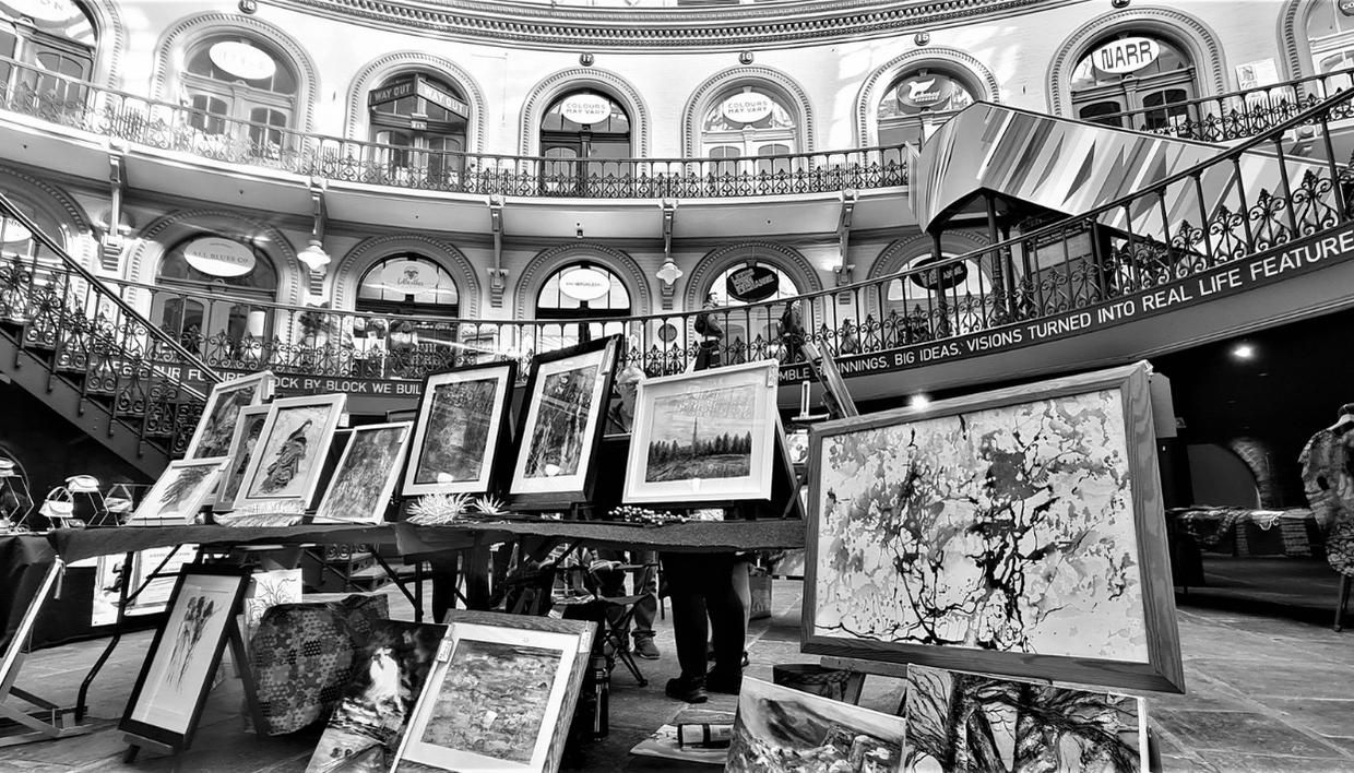 paul heaney photography art fayre art fair leeds corn exchange