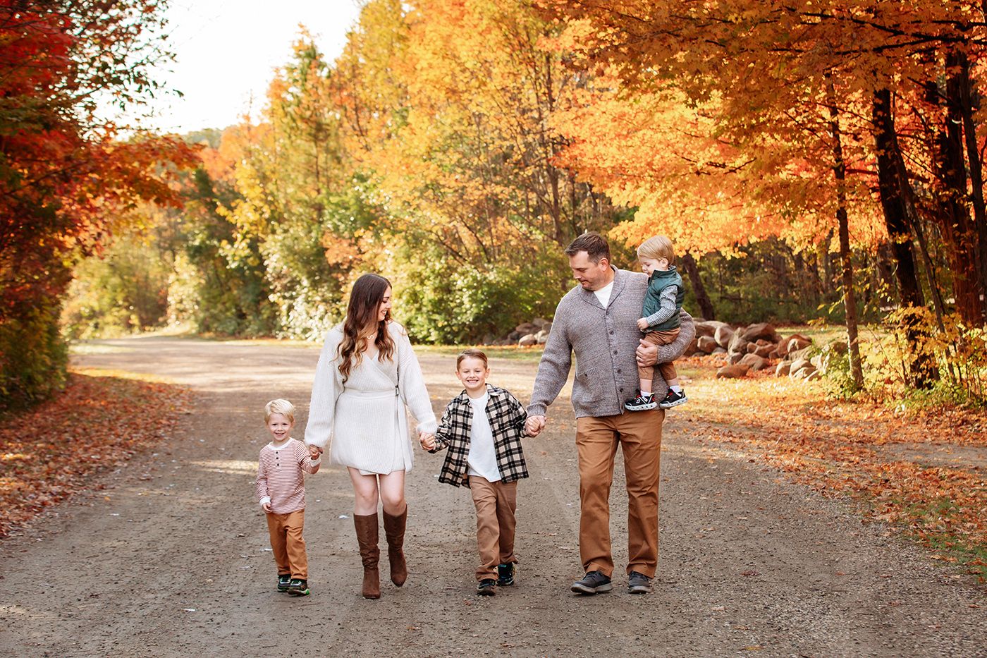 Fall Family Session Ozaukee