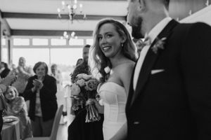 Wedding reception at Saraguay House in Halifax, Nova Scotia
