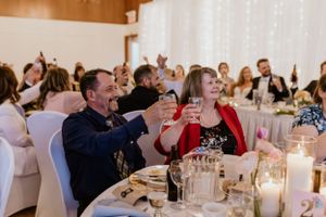 Wedding reception at Saraguay House in Halifax, Nova Scotia