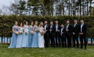 Wedding party photos at Saraguay House, Purcell's Cove, Halifax Nova Scotia