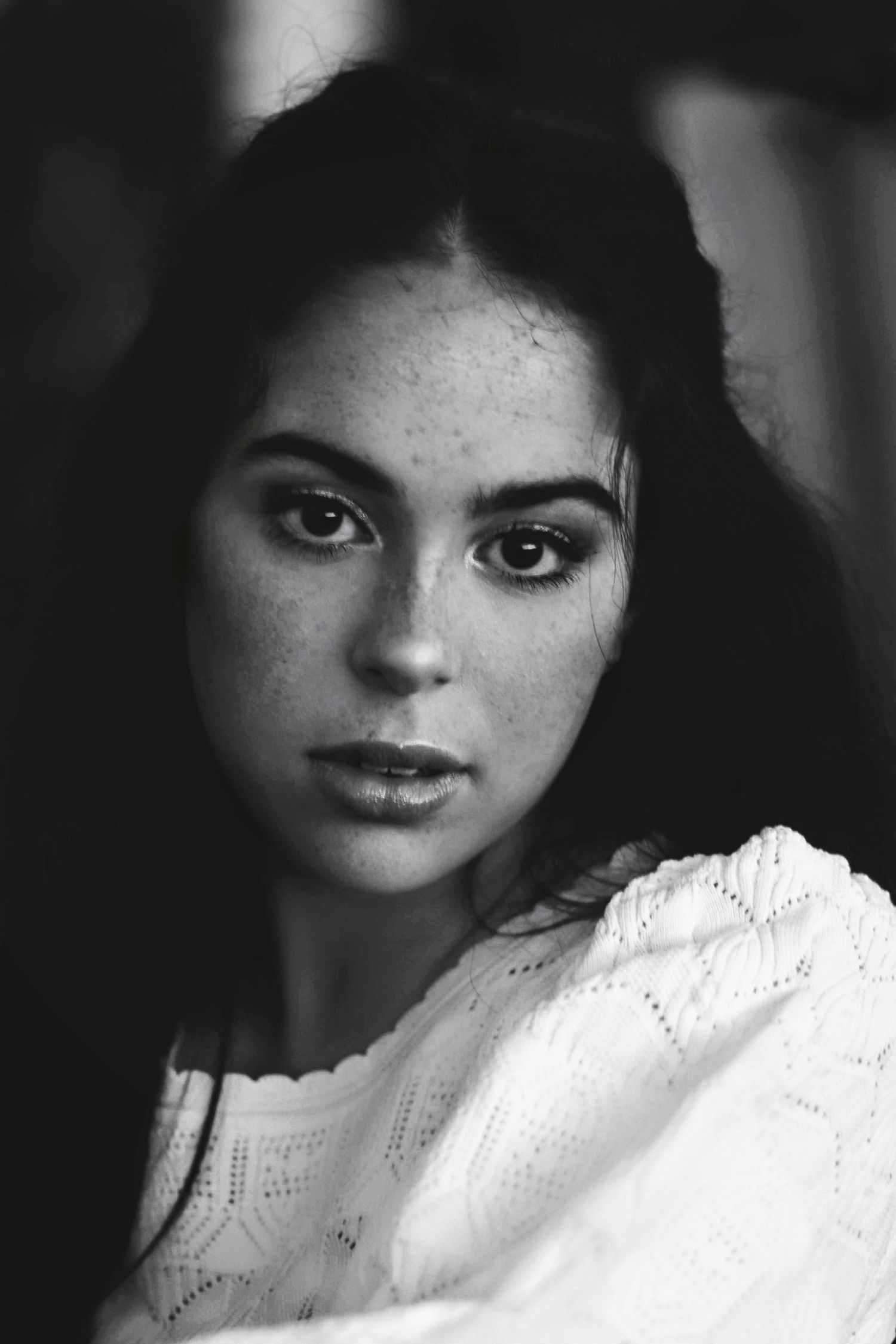 black and white girl