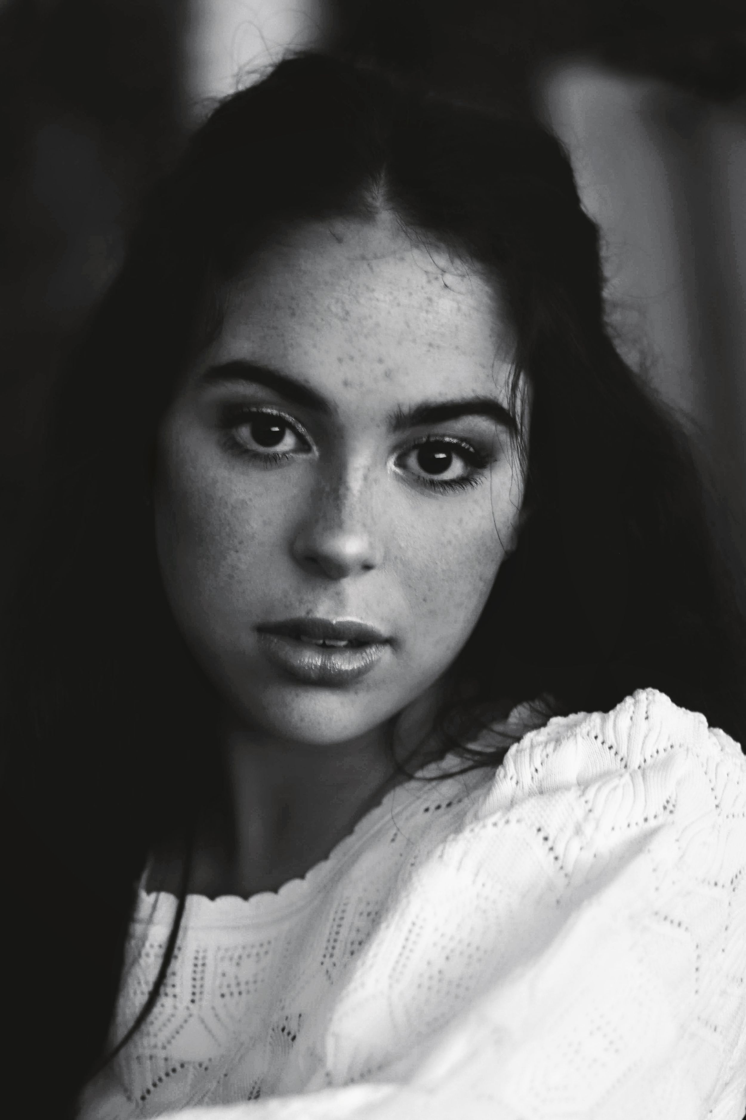 black and white girl