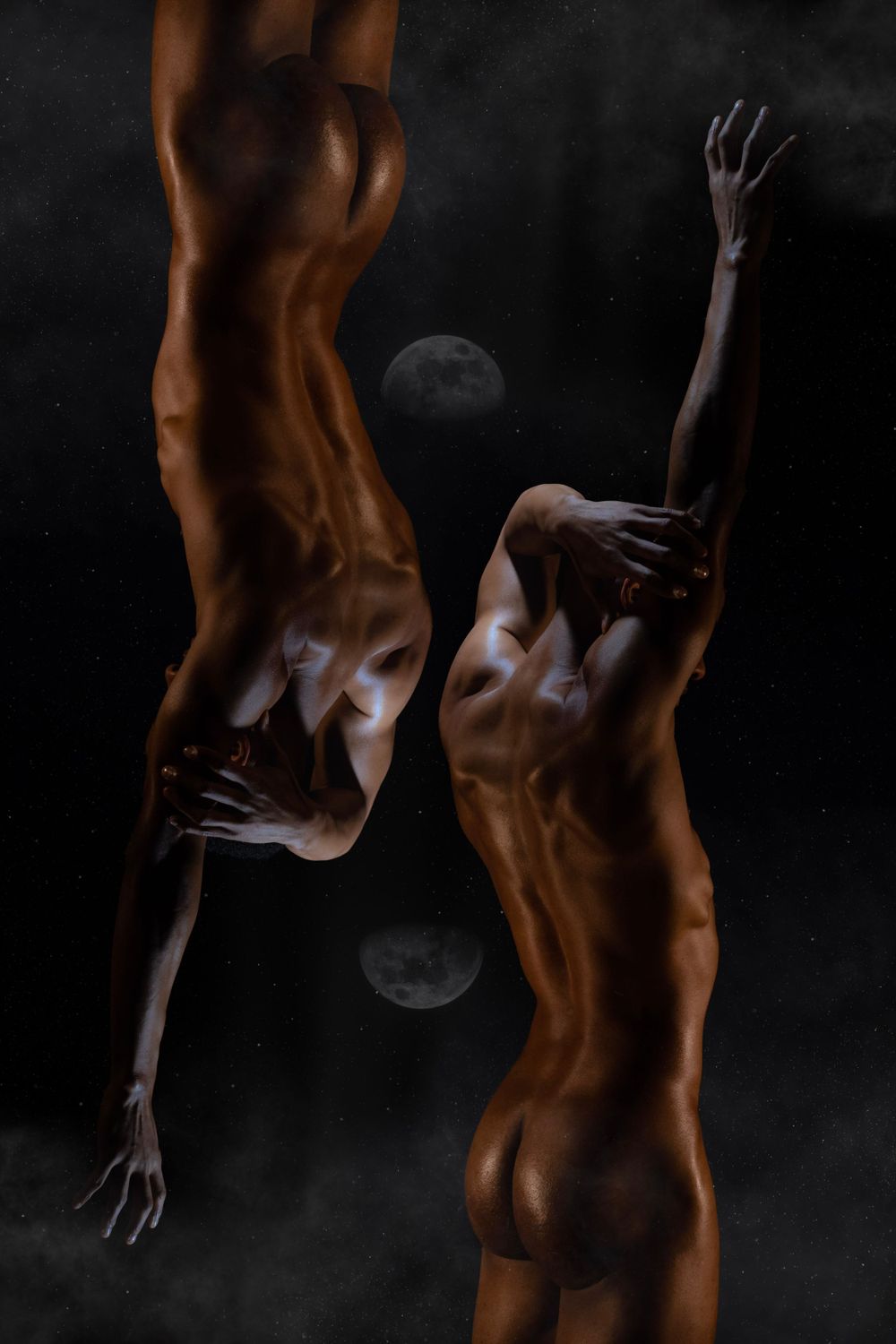 photo manipulation edit, artistic nude photography