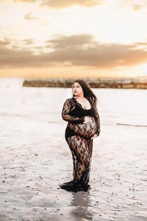 beach photo session