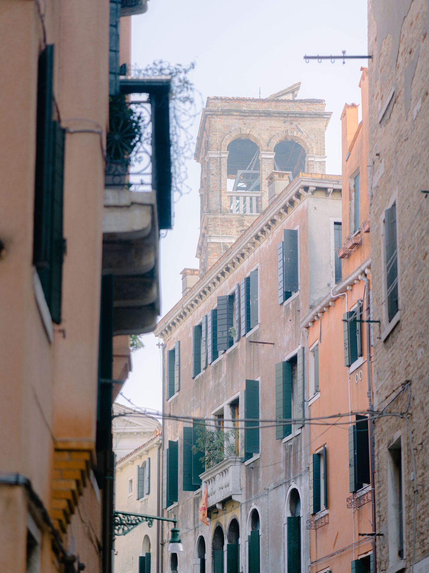 a tower in Venice Italy