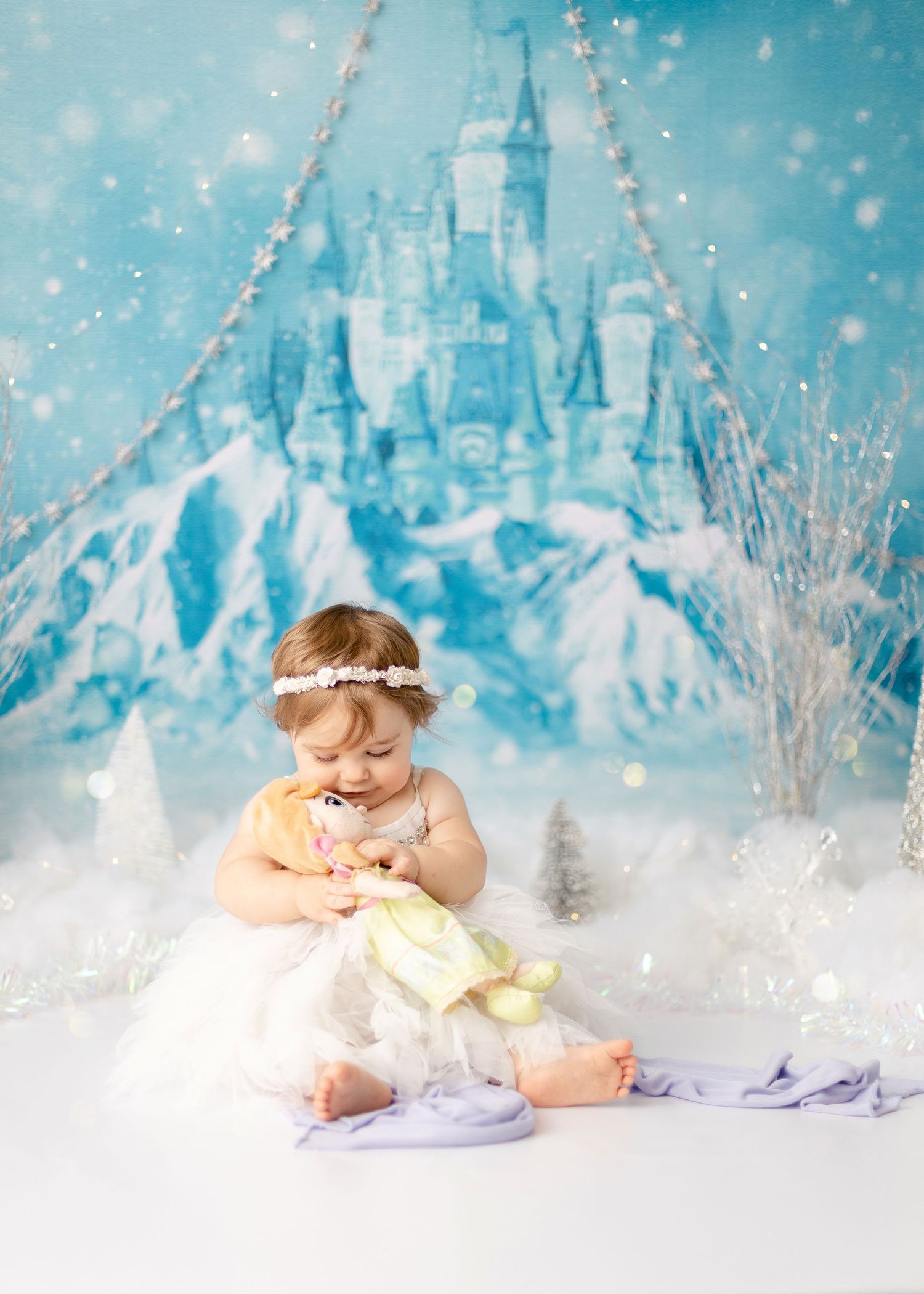 Binghamton, New York Cake Smash First Birthday Studio Photographer