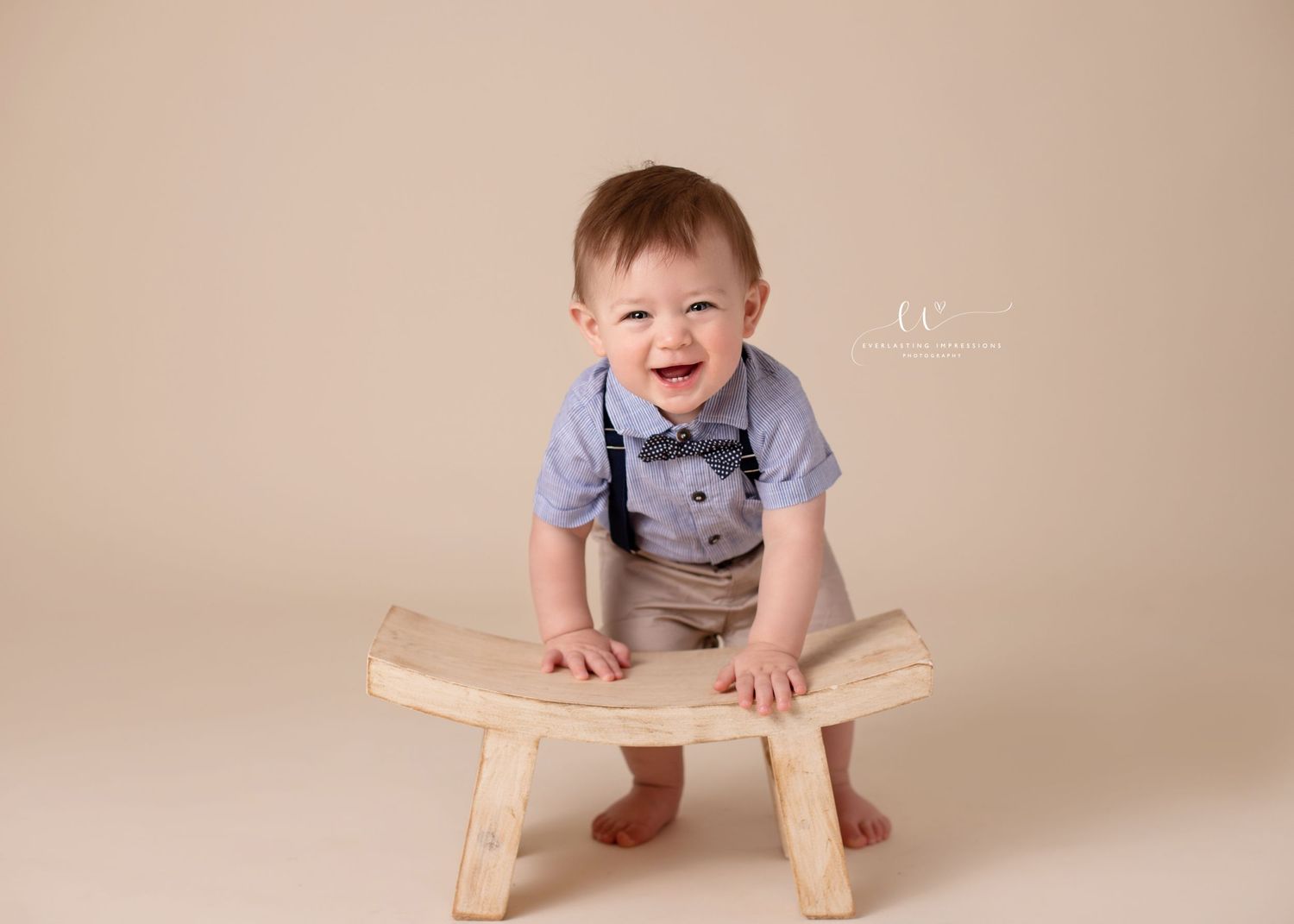 Binghamton, New York Cake Smash First Birthday Studio Photographer