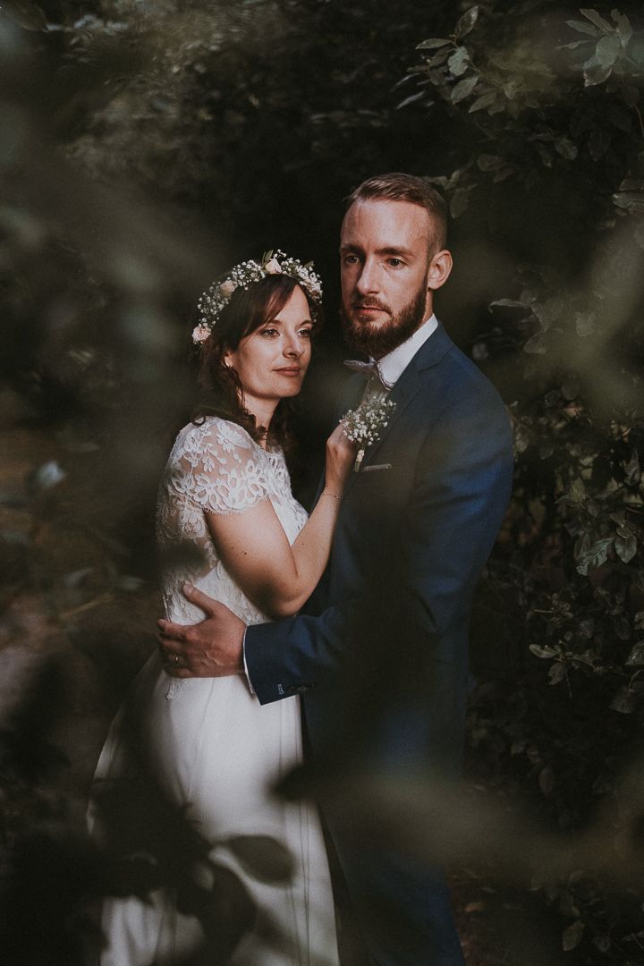 photo de mariage d'un couple