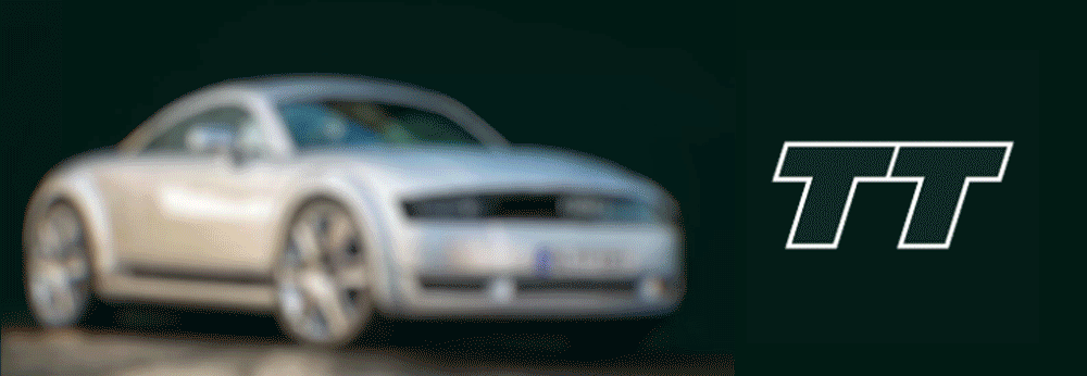 Next generation Audi TT automotive rendering