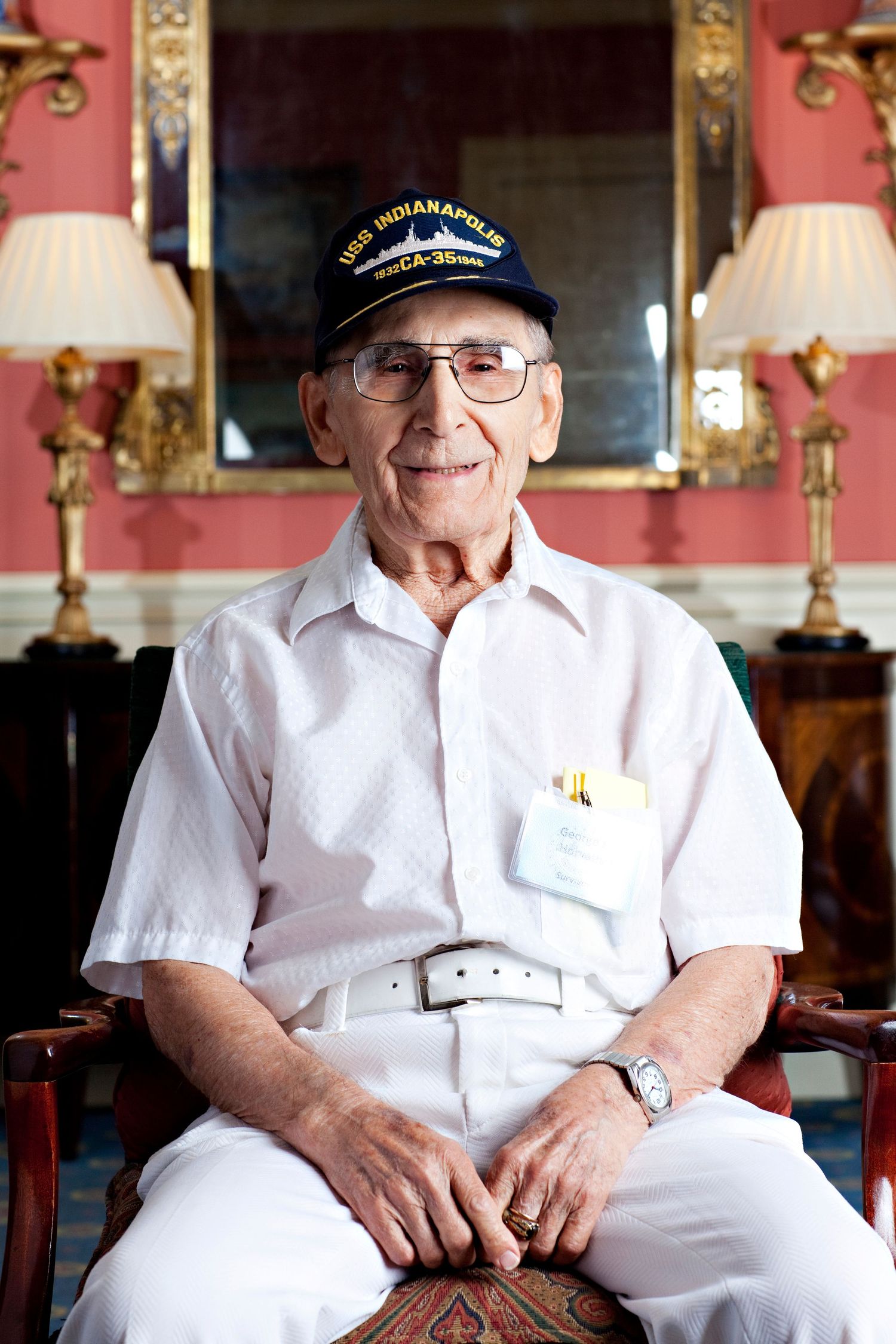 USS Indianapolis survivor reunion at Columbia Club