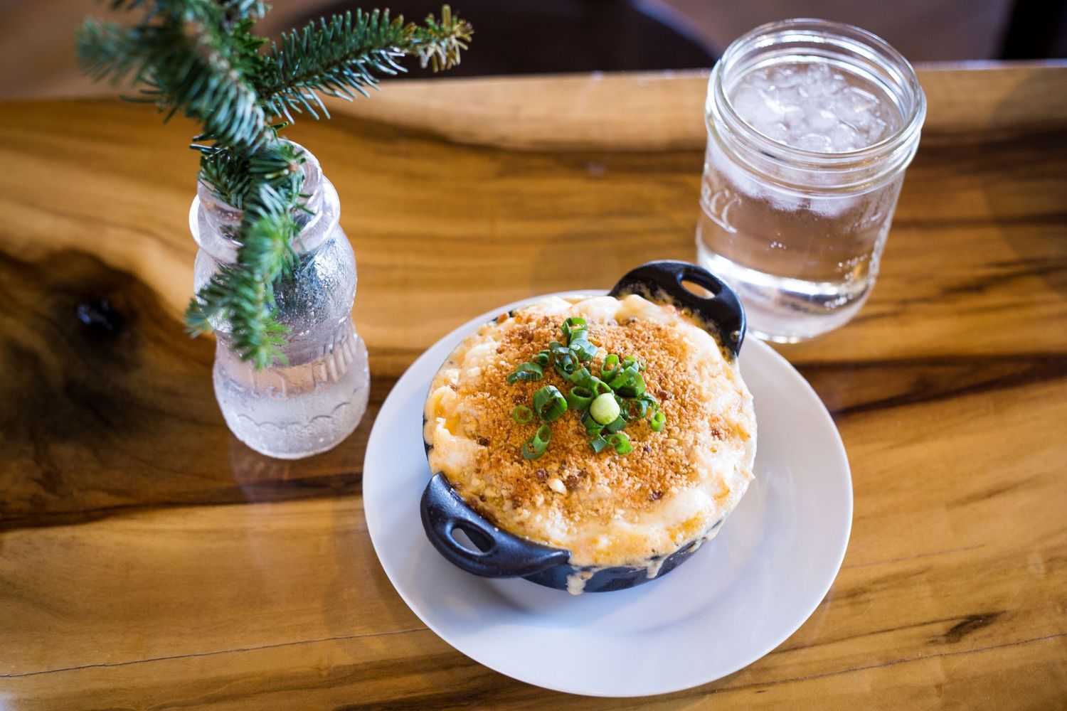 Delicious Casserole on Wooden Table
