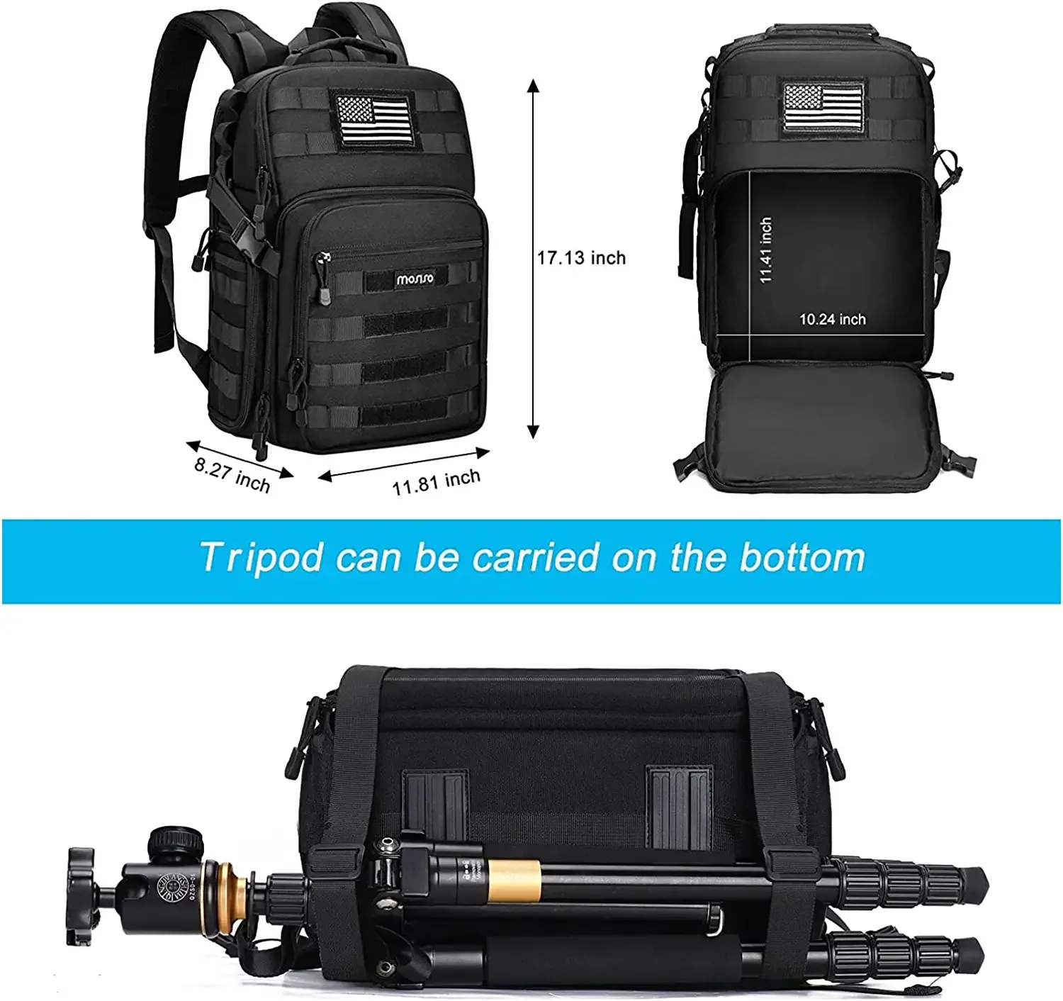 MOSISO Carry On Camera Backpack