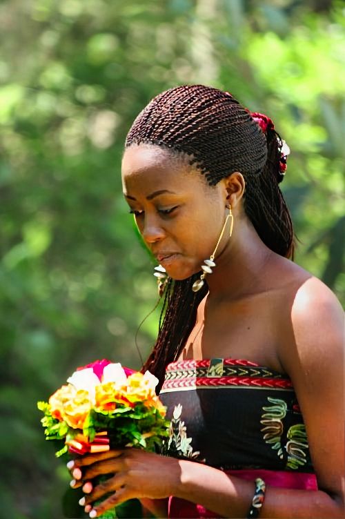 kenyan bridesmaid