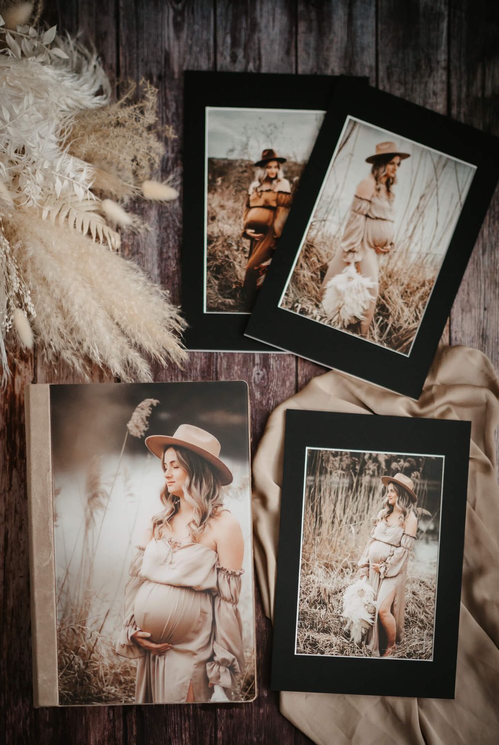 hochwertige fotobox foliobox passepartout box foto kartonkern hartschaum edel kunstdruck fineart boho