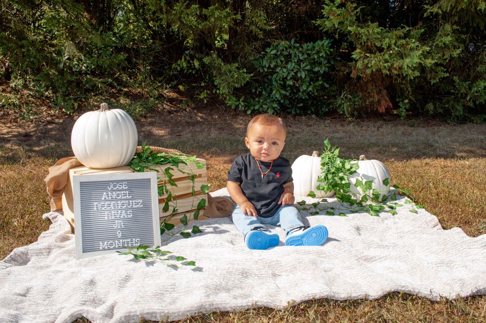 9 month photoshoot