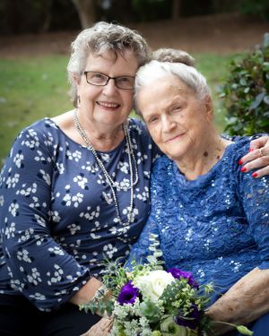 Elegant and Mature Mother and Me Portrait