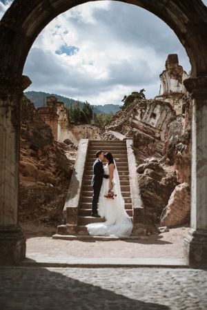 Sesión de pareja en La Recolección, Antigua Guatemala