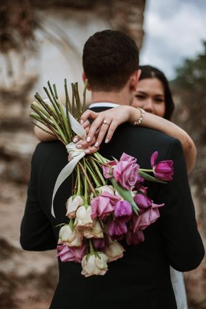 Sesión de pareja en La Recolección, Antigua Guatemala