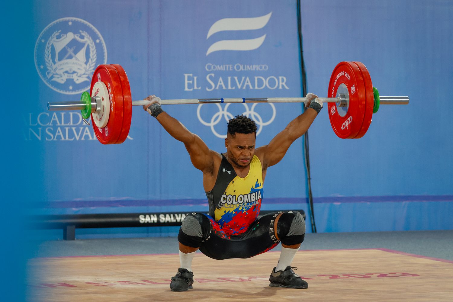 Colombia athlete in the discipline of weightlifting