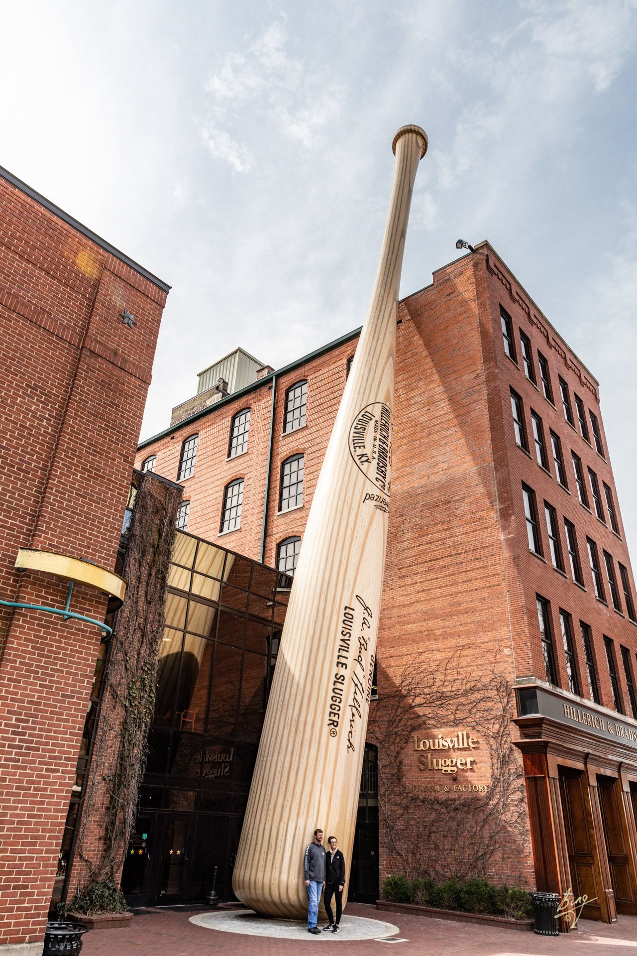Louisville, KY.  Home of the Louisville Slugger, Muhammad Ali, and Churchill Downs