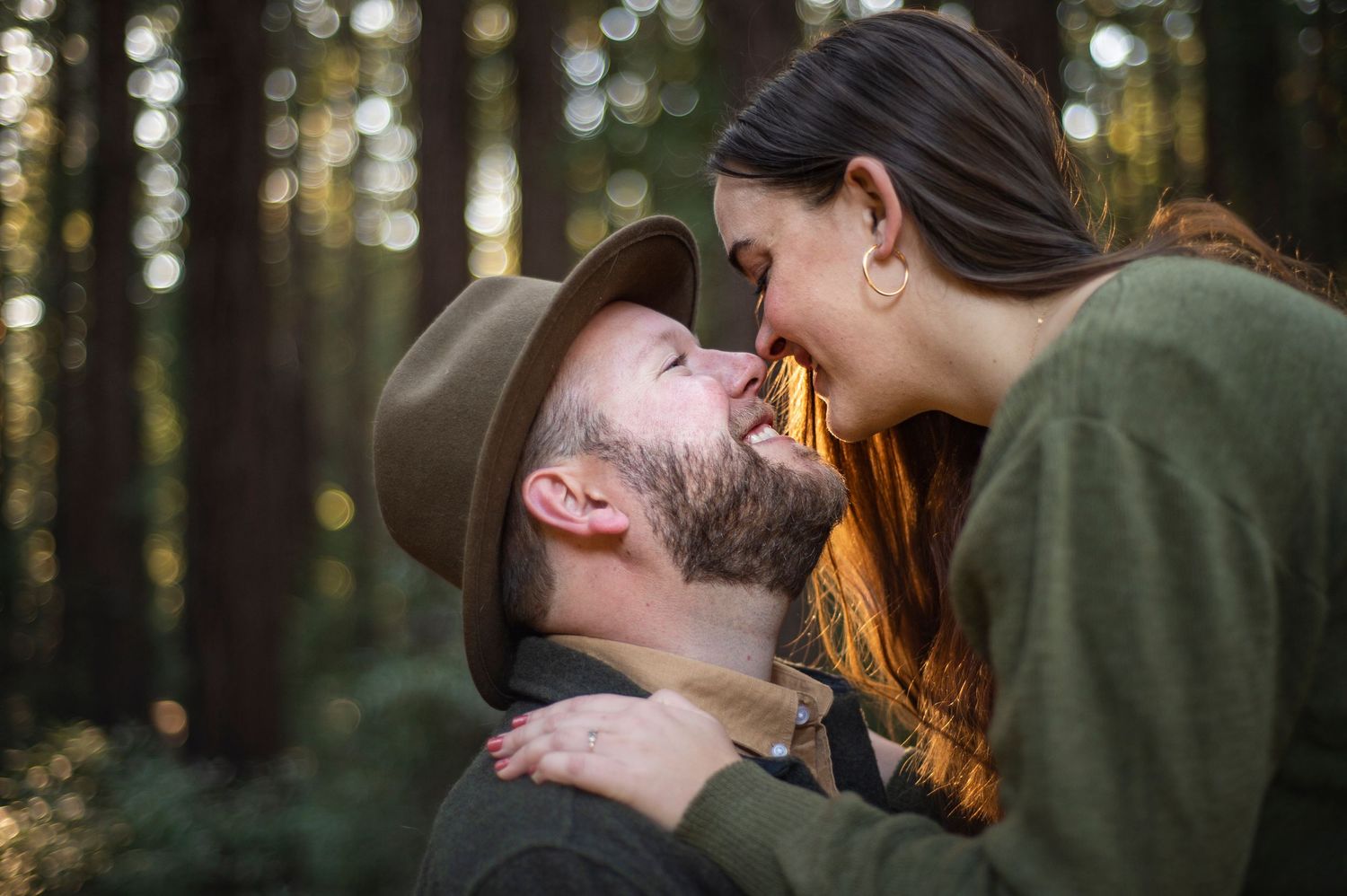Engagement session in Oakland California photographed by Sari Blum of Blum Wild Photography, Bay Area & Destination Wedding Photographer