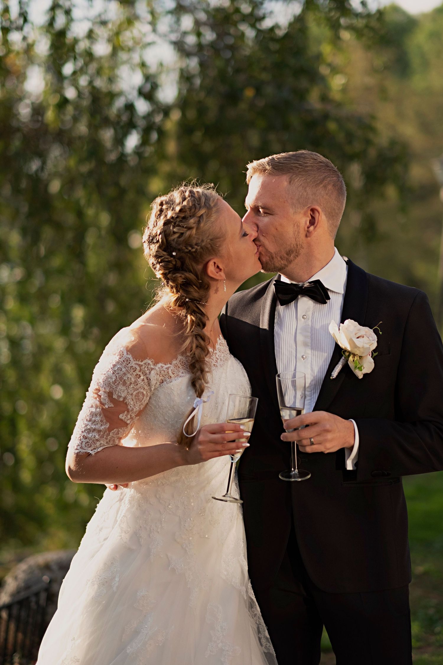 bröllopsfotografering balingsholm