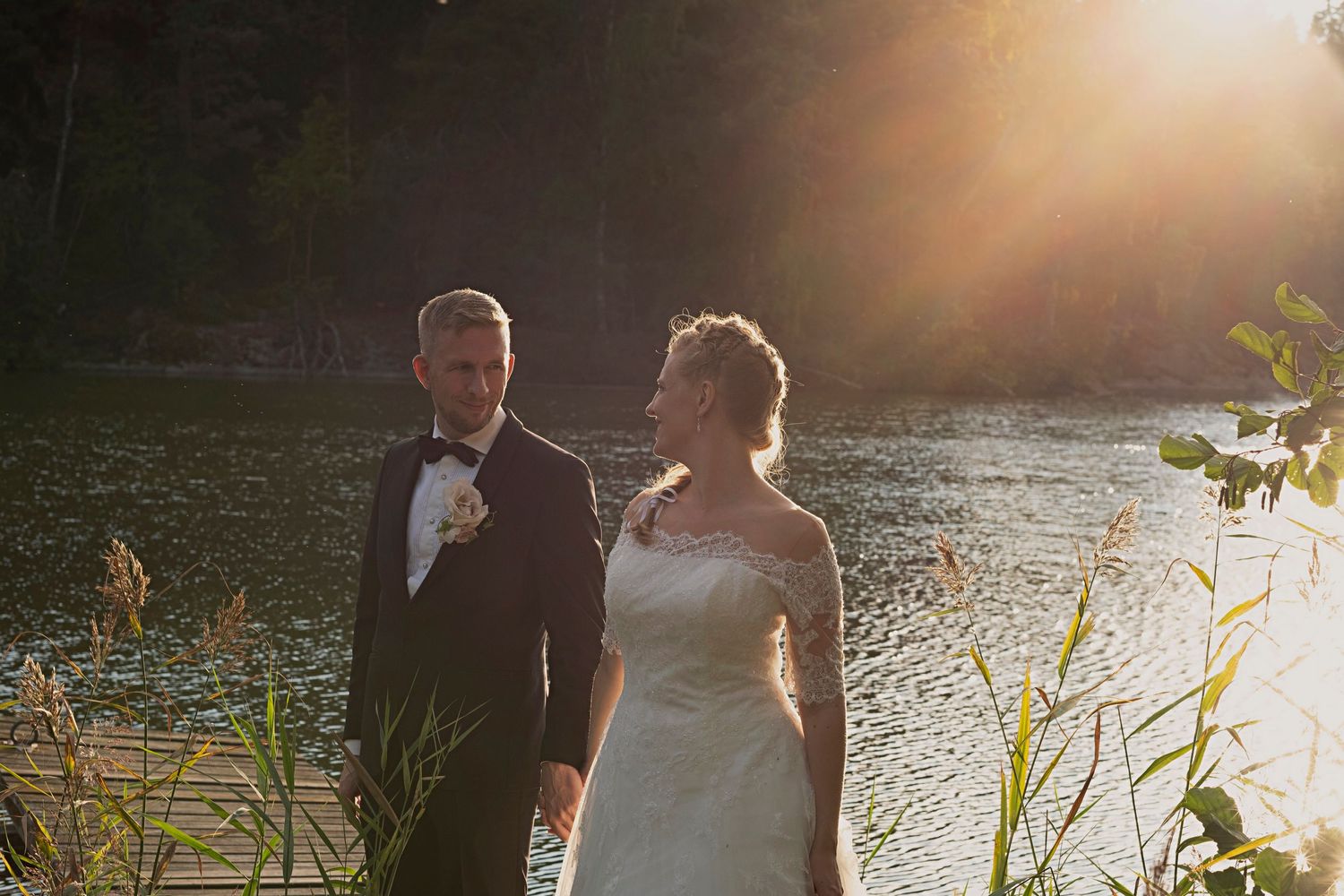 bröllopsfotografering balingsholm