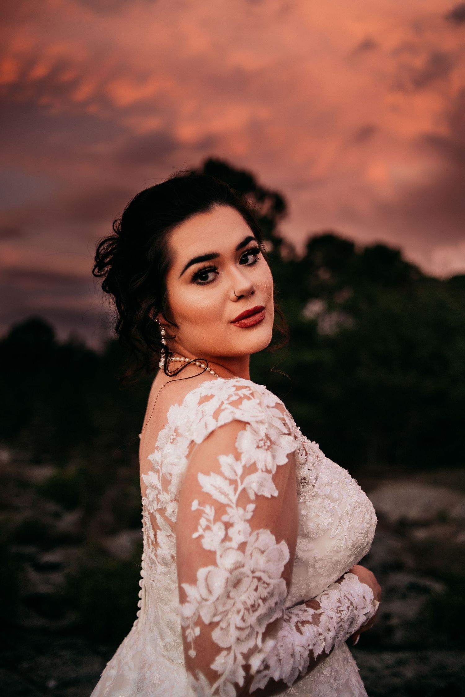 portrait of bride