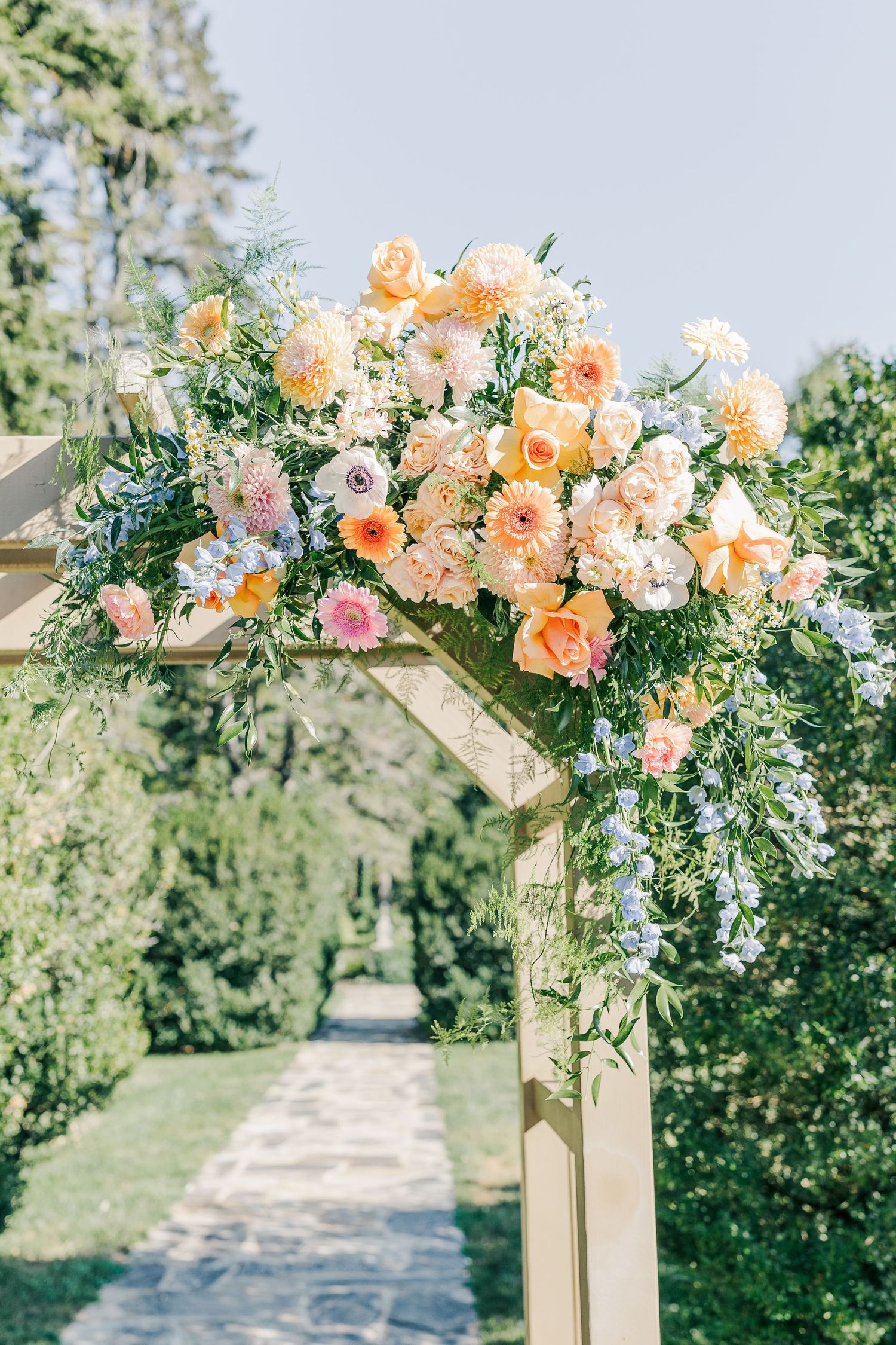 RUST MANOR HOUSE LEESBURG VIRGINIA WEDDING PICTURES CEREMONY