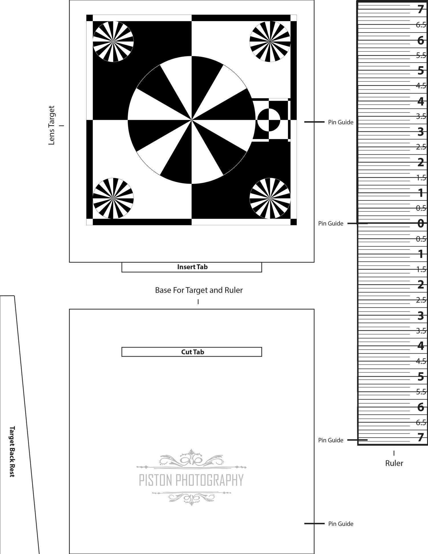 Printable Focus Calibration Chart Printable Word Searches