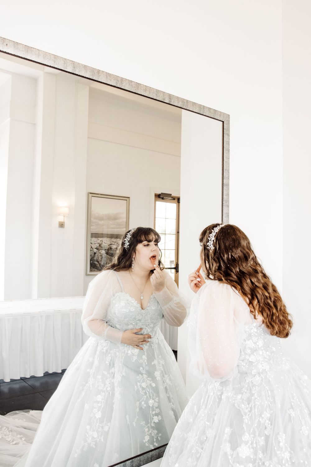 Wedding at Wild Rose Casino in Clinton, Iowa