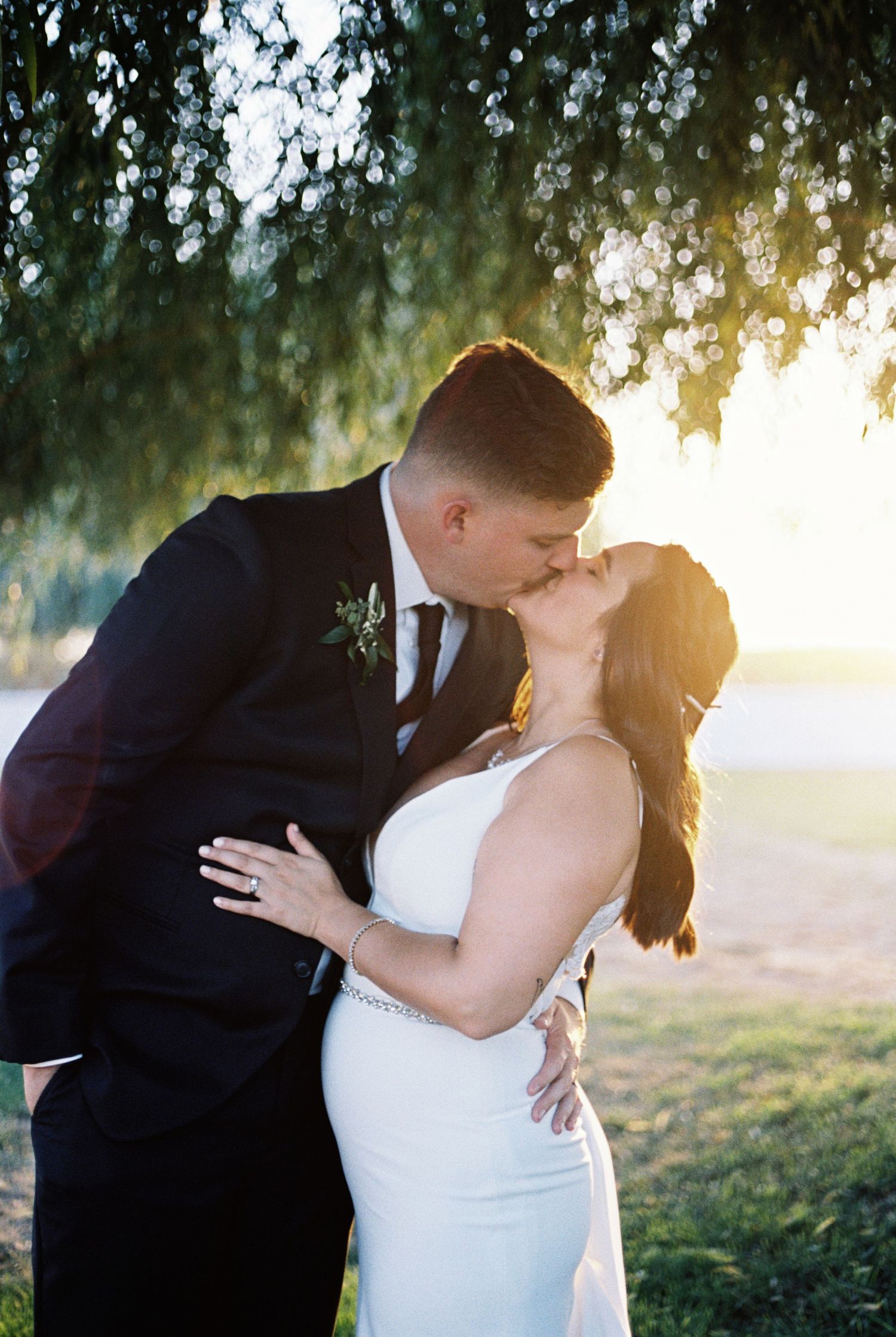 wedding on 35mm film in boise idaho