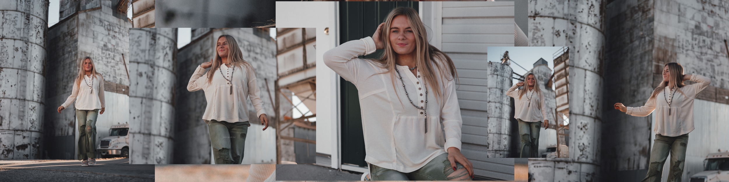 liv iowa state student cowhide and conchos Jade Made LLC fashion western fashion in iowa