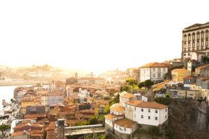 Sunset in Porto, Portugal