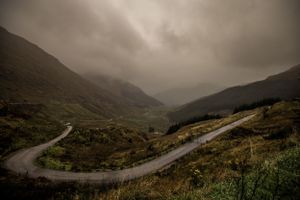 Stop between Luss and Inverarary in Scotland, United Kingdom