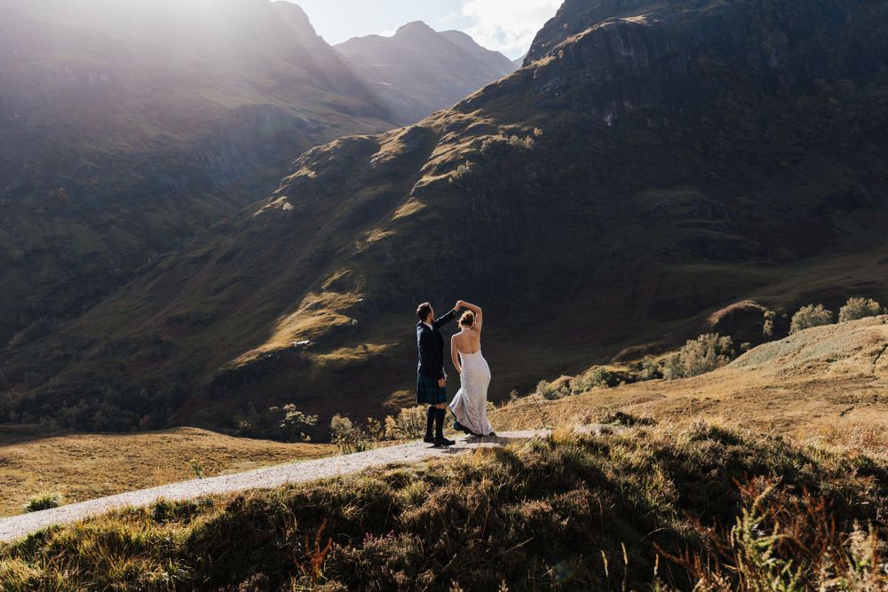 Glencoe Scotland elopement wedding photography