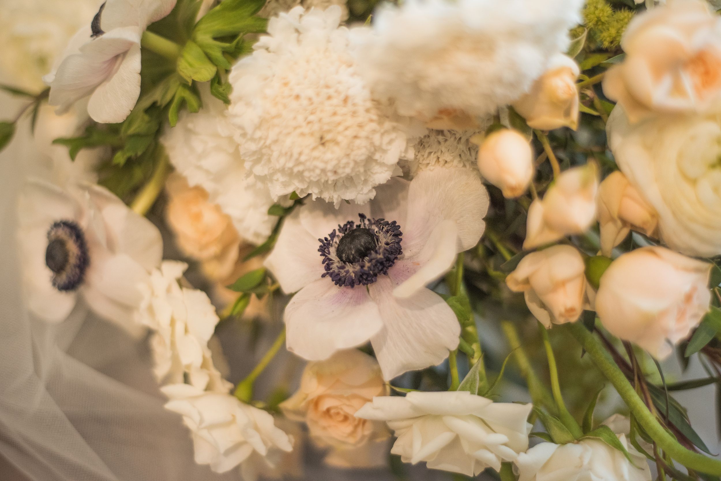 Detalle de ramo de novia
