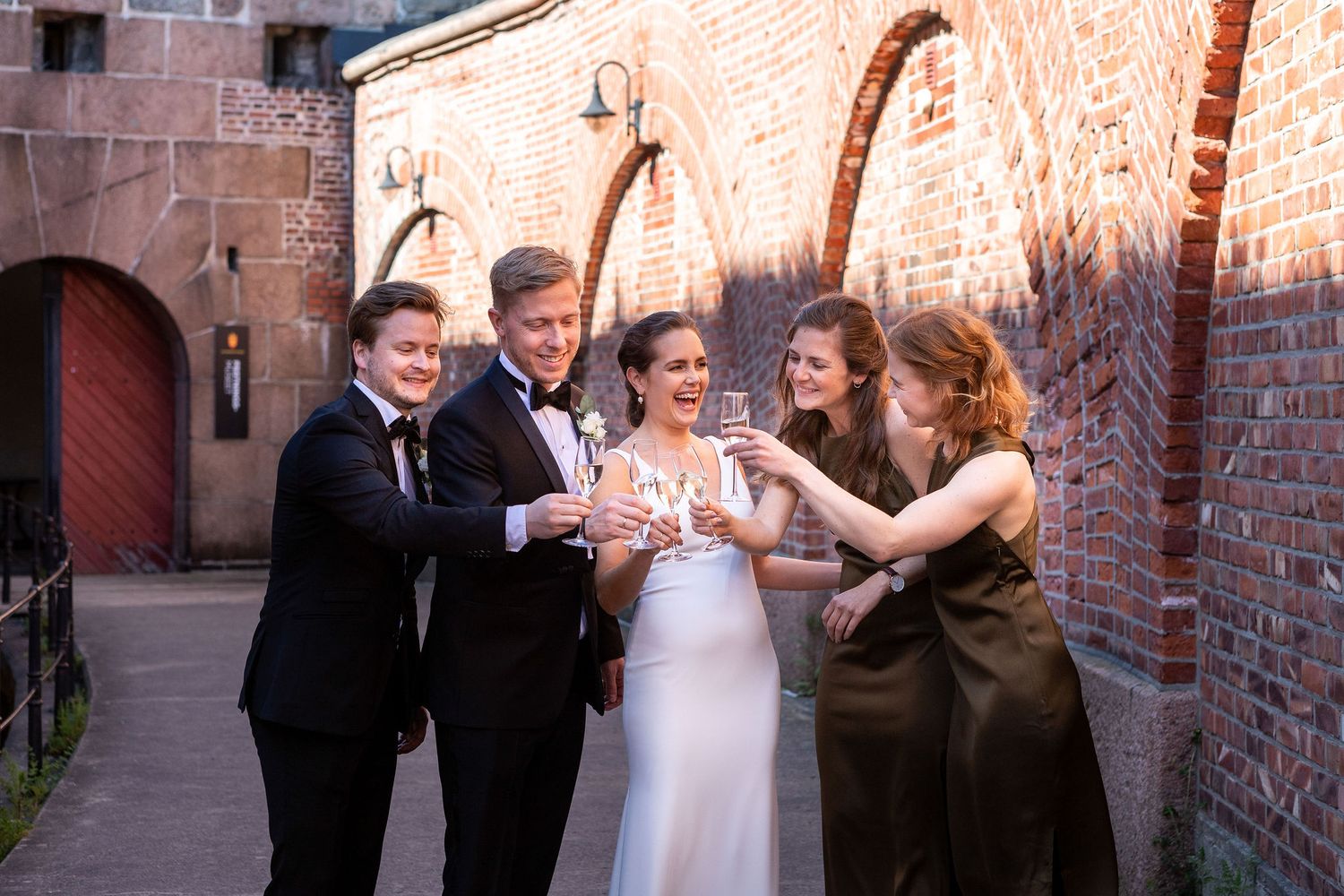 bryllupsfotografering oscarsborg drøbak