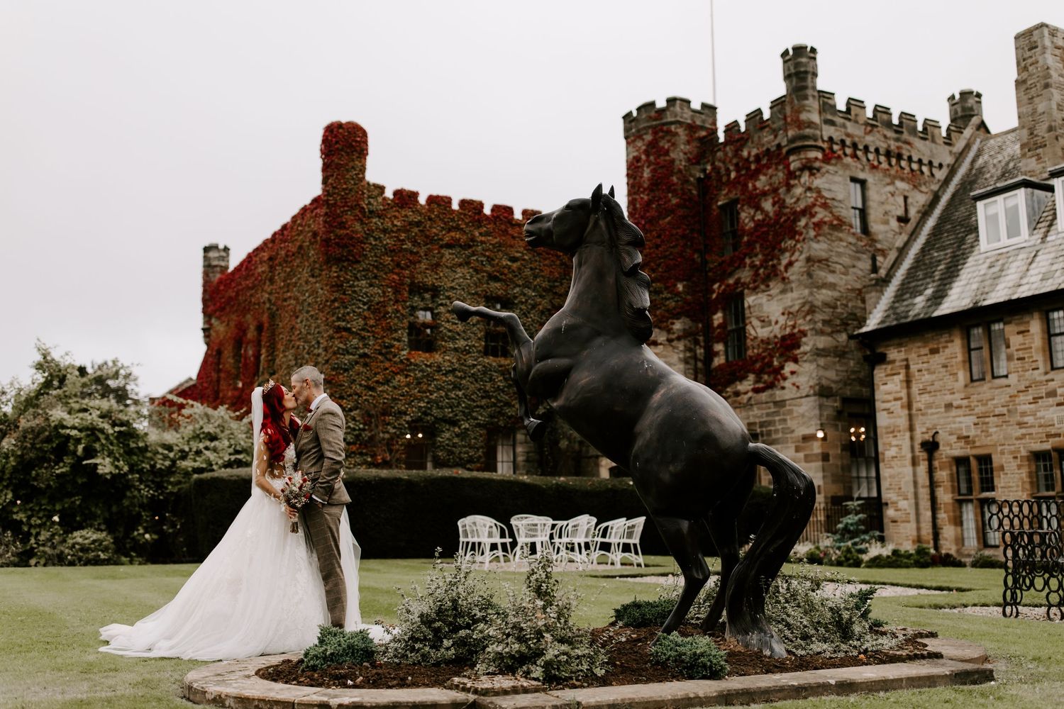Sneaton Castle wedding photographer, Whitby