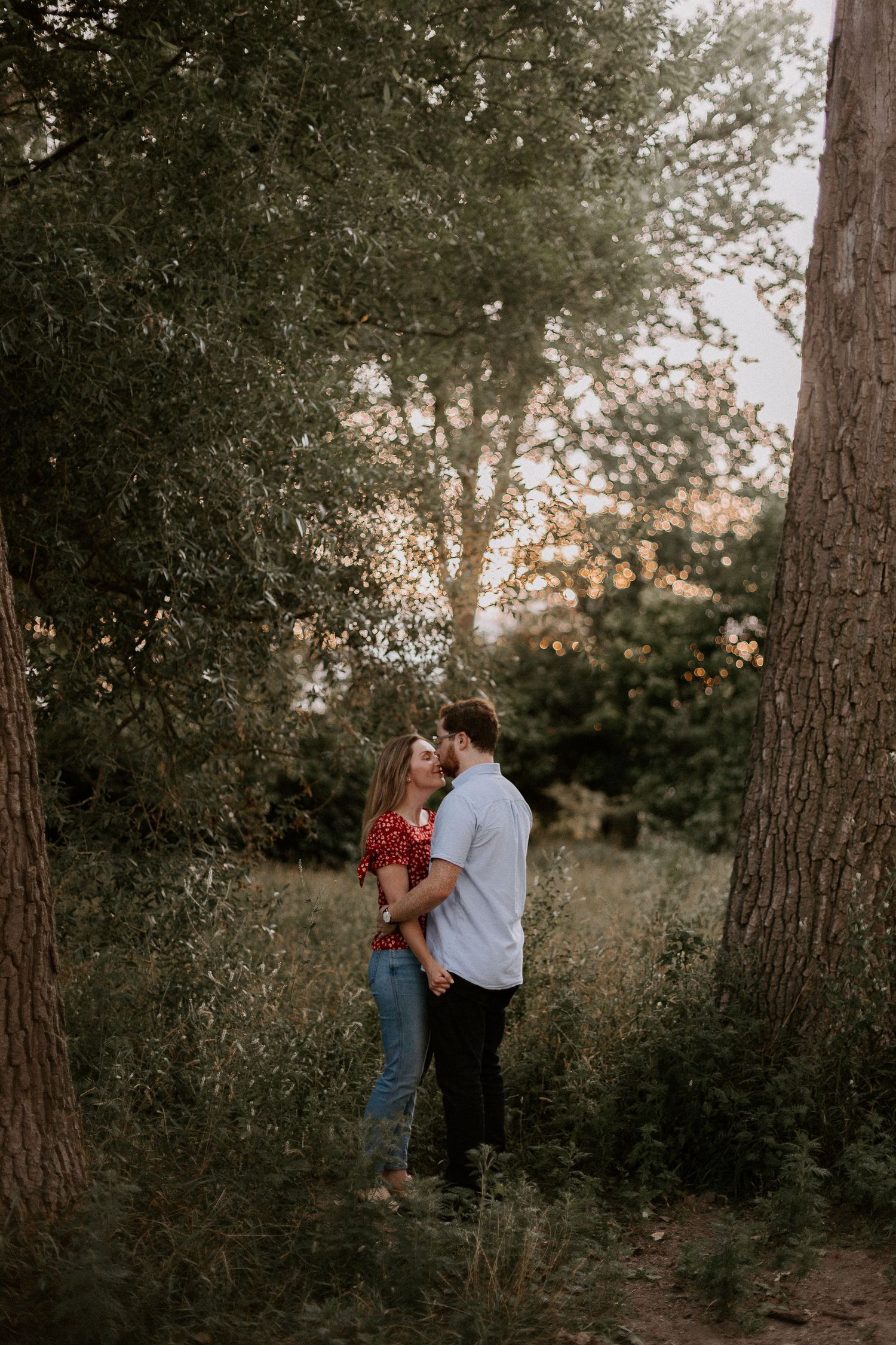 toronto engagement session photography cherry beach candid with dog