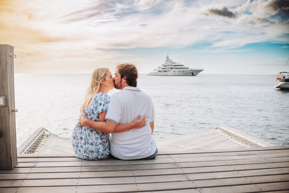 Sugar Beach Sunset Honeymoon-St. Lucia Photographer