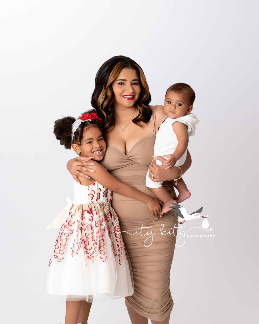 Cleveland Family & Baby Photographer, Baby Jose Ramirez, Daughter and Mom Ity Bity Photography