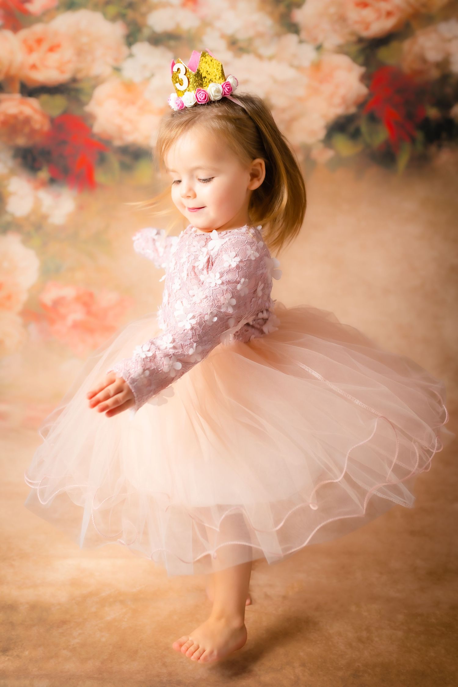 classic childrens birthday photo session