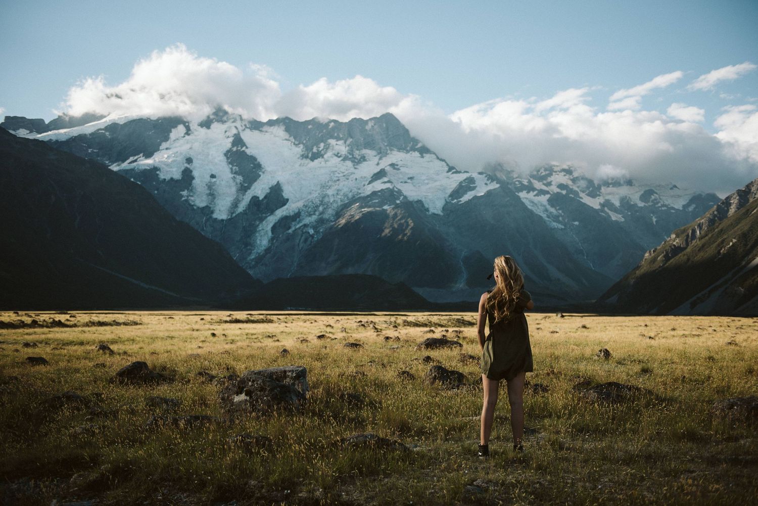 New Zealand landscape & me by the extra Andy Brown