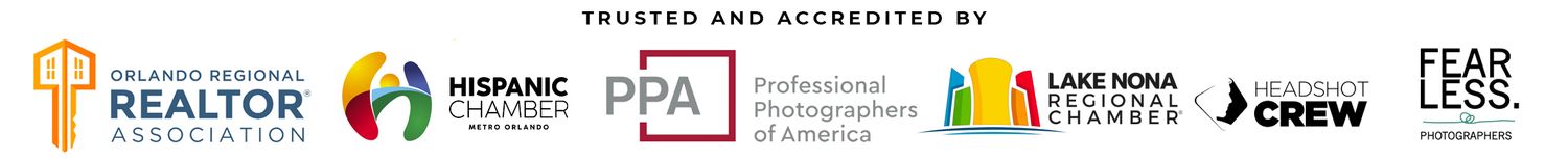 Ray Alvarez Orlando headshot photographer — member of PPA, Hispanic Chamber, Orlando Regional Realtor Association, and BNI