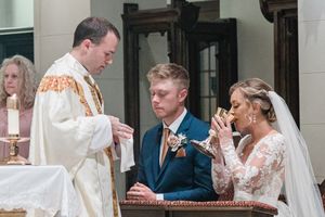 Catholic wedding ceremony